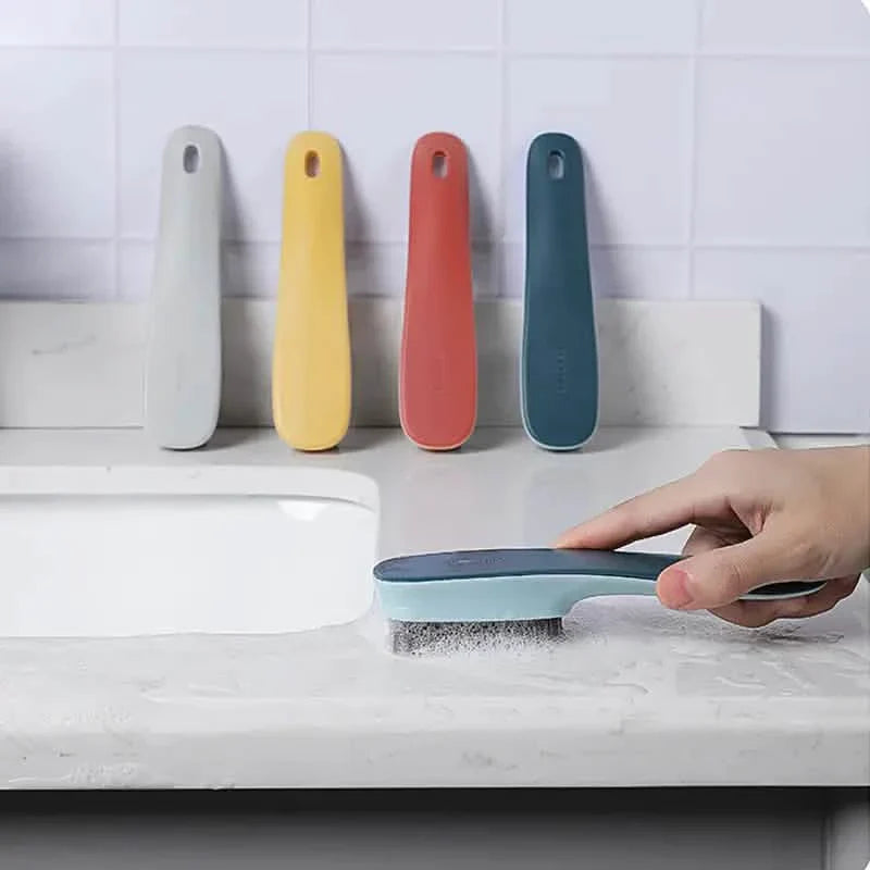 Lot de 3 : Brosse à chaussures ABS écologique Forte capacité de décontamination Brosse de nettoyage