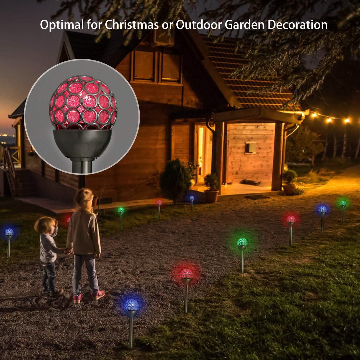 Lot de 3 : lampes solaires extérieures Solarek