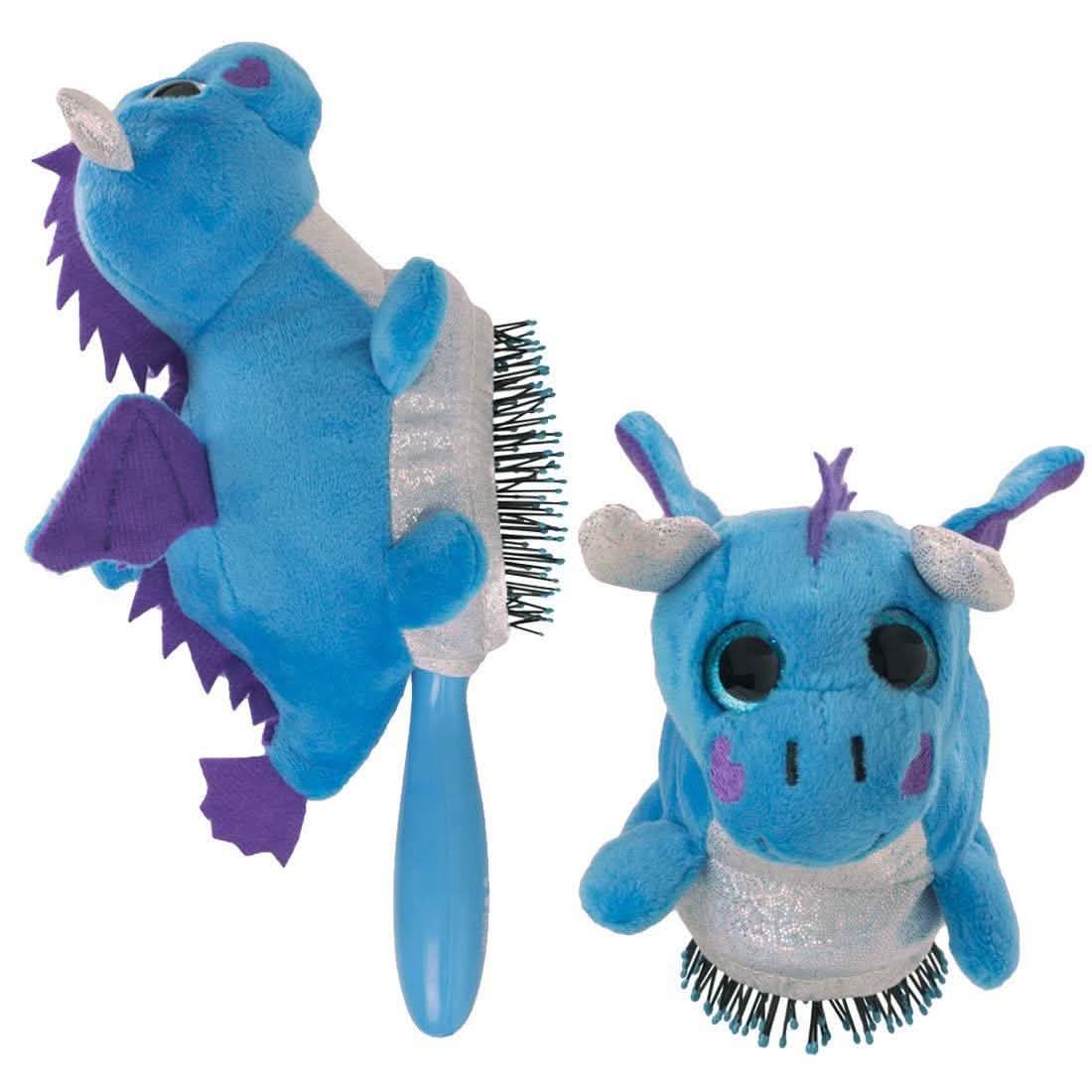 Lot de 3 : Brosse démêlante souple Wet Brush Plush pour enfants avec poils IntelliFlex doux pour tous types de cheveux