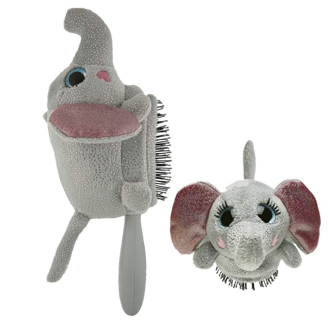Lot de 3 : Brosse démêlante souple Wet Brush Plush pour enfants avec poils IntelliFlex doux pour tous types de cheveux