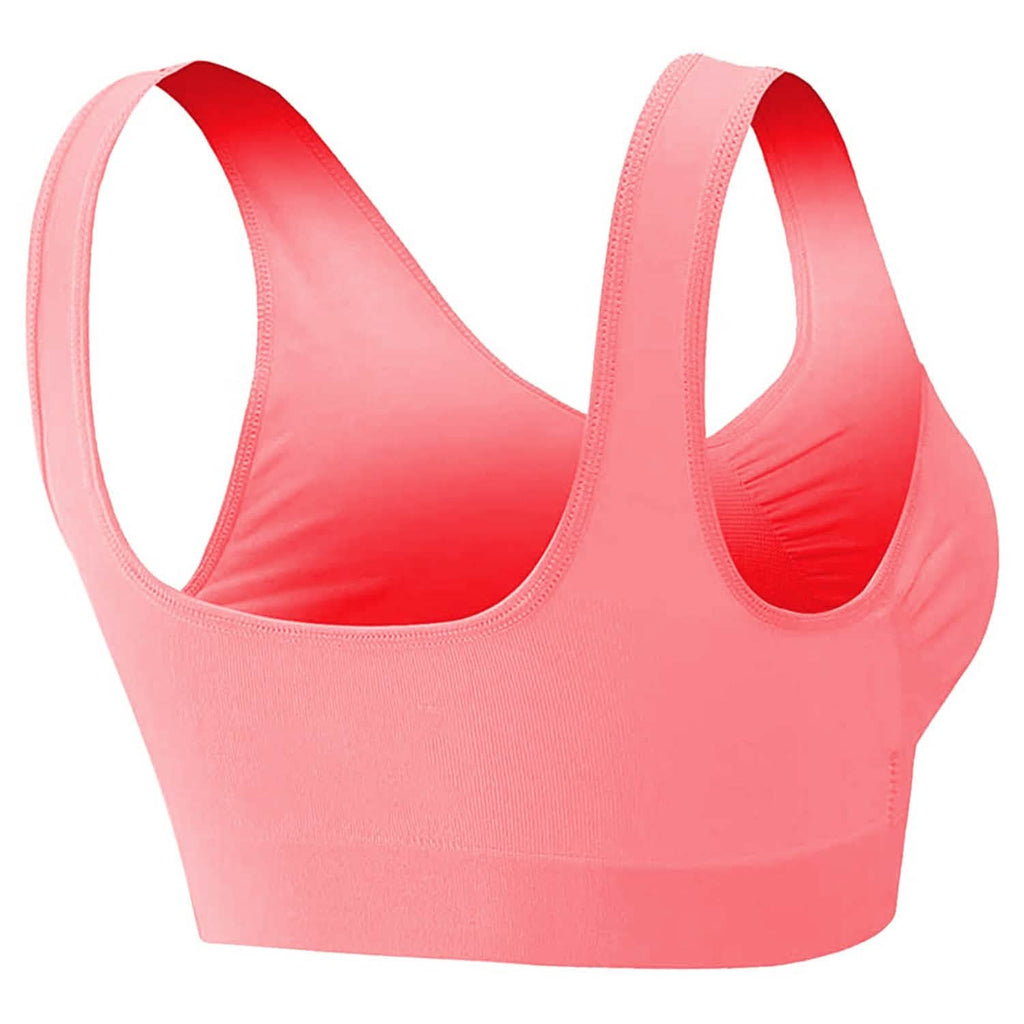 Lot de 3 soutiens-gorge sans armature et sans couture pour le sport et l'entraînement