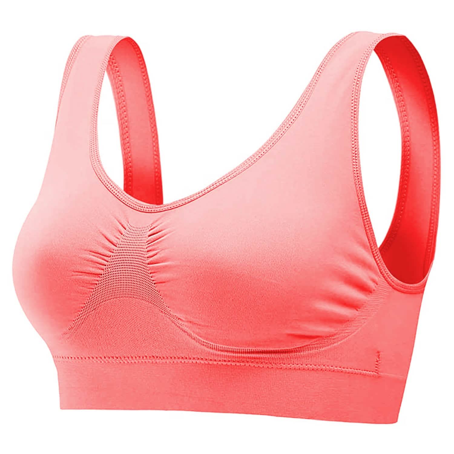 Lot de 3 soutiens-gorge sans armature et sans couture pour le sport et l'entraînement
