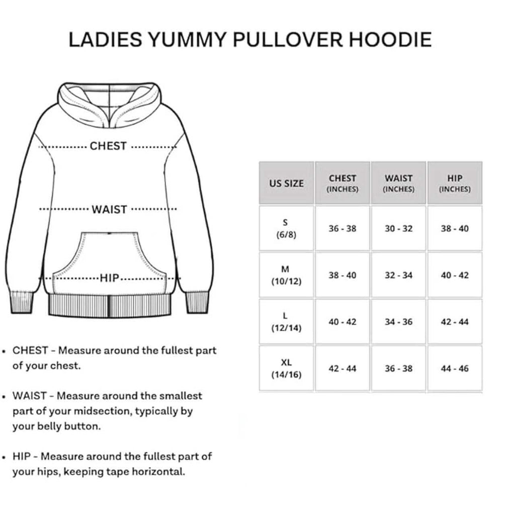 3-Pack: Women's Long Sleeve Pullover Hoodie