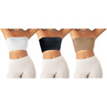 Lot de 3 : Soutien-gorge bandeau bustier sans couture pour femme