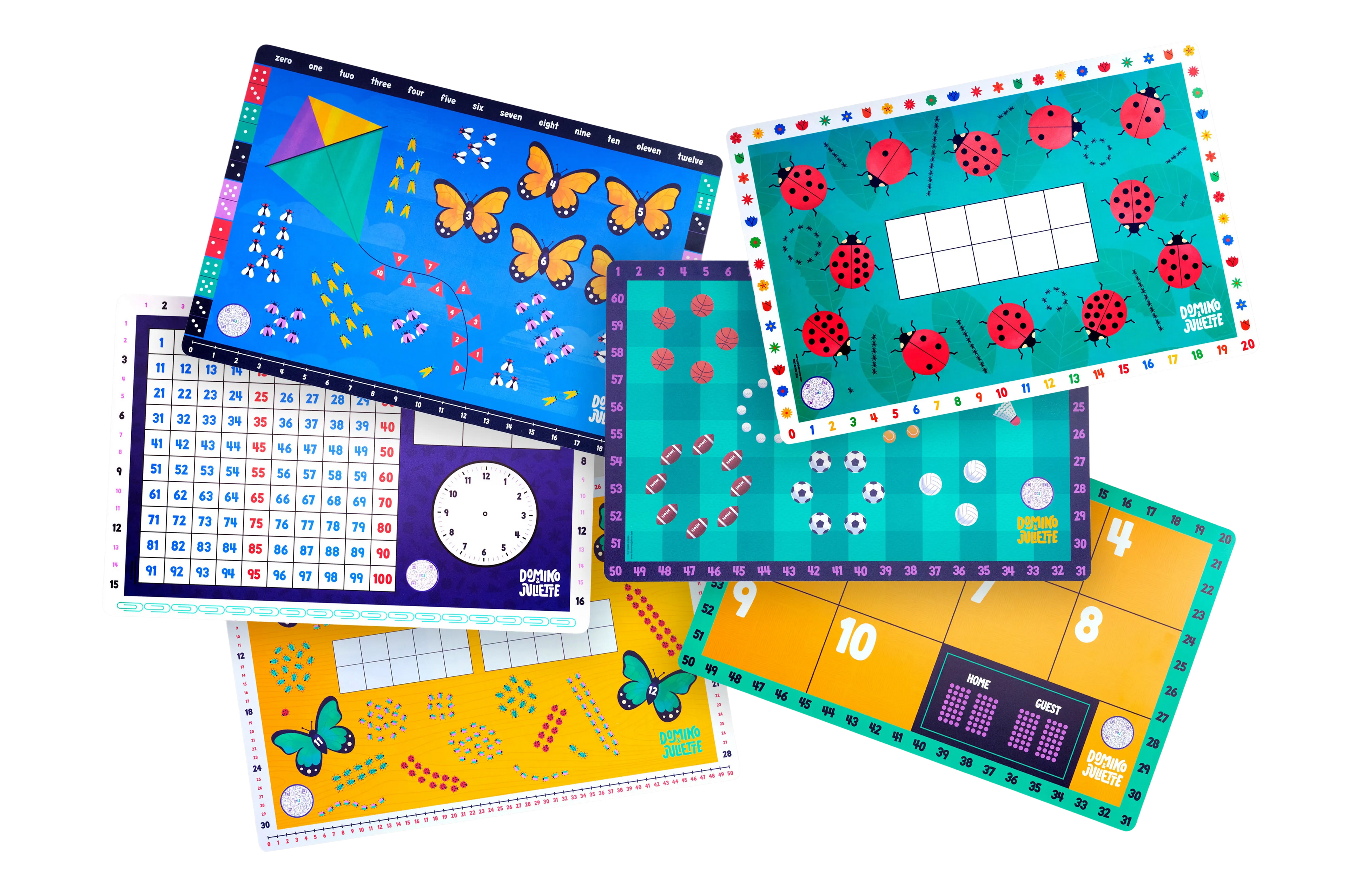 3-pack Math Placemat Bundle