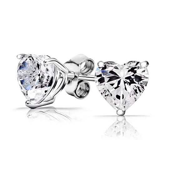 Ensemble de 3 paires : clous en argent sterling avec cristaux Swarovski Elements