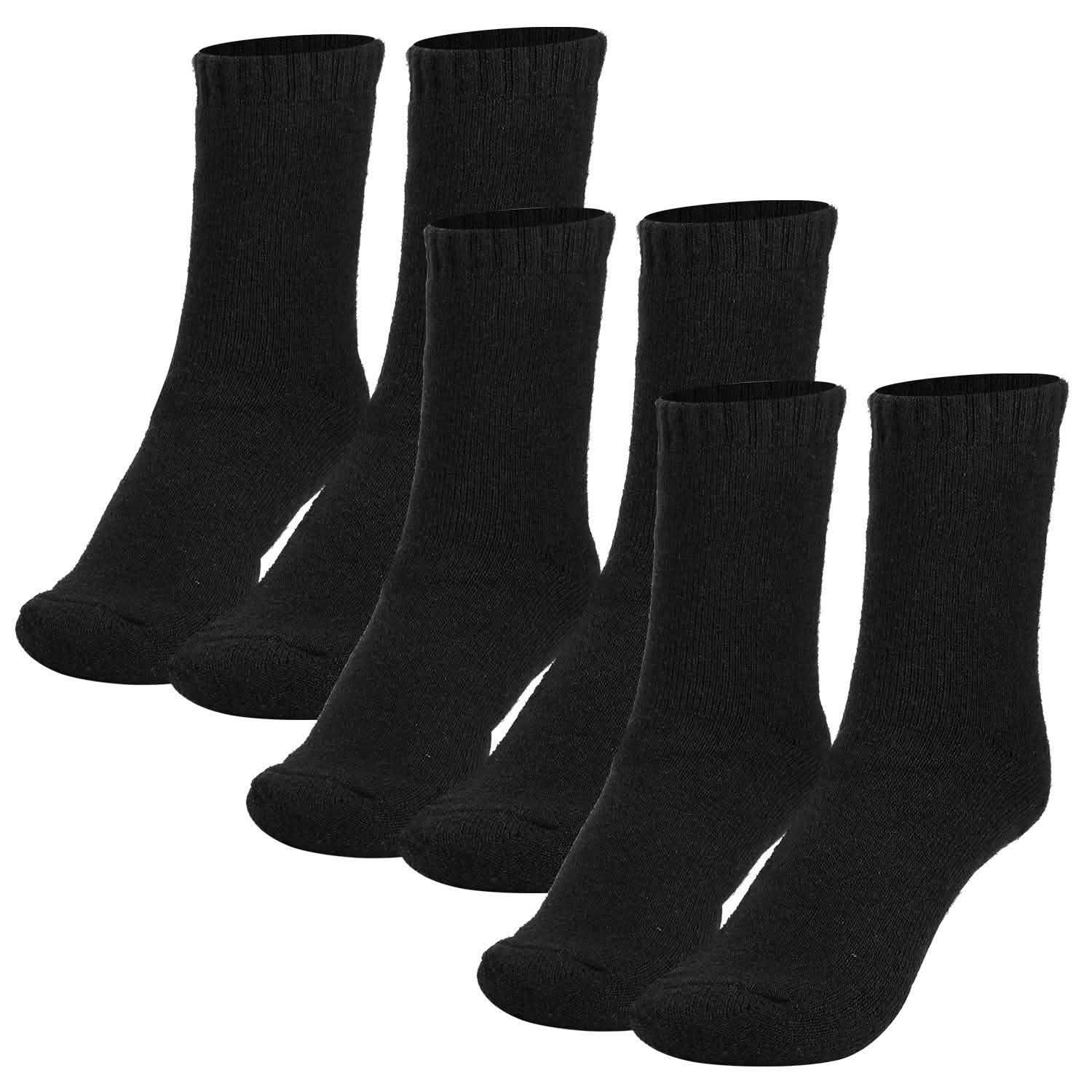 3 paires : Chaussettes chaudes en laine pour hommes