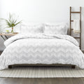3-Piece: Alps Chevron Patterned Duvet Cover Set