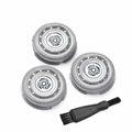 Lot de 3 : Pièces de rechange pour têtes de coupe de rasoir électronique Desfaidy SH70/62