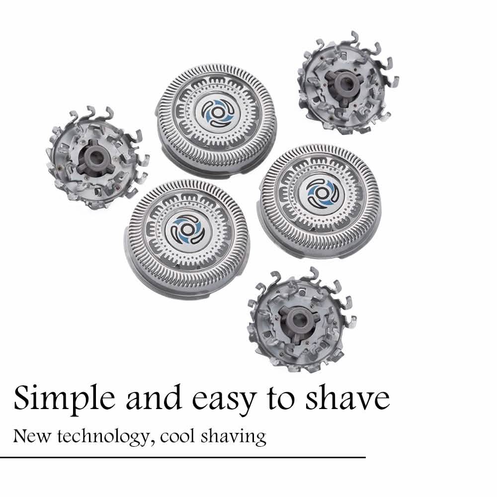 Lot de 3 : Pièces de rechange pour têtes de coupe de rasoir électronique Desfaidy SH70/62