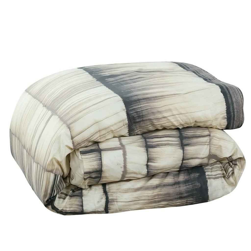 3-Piece: Global Stria Stripe Comforter Set