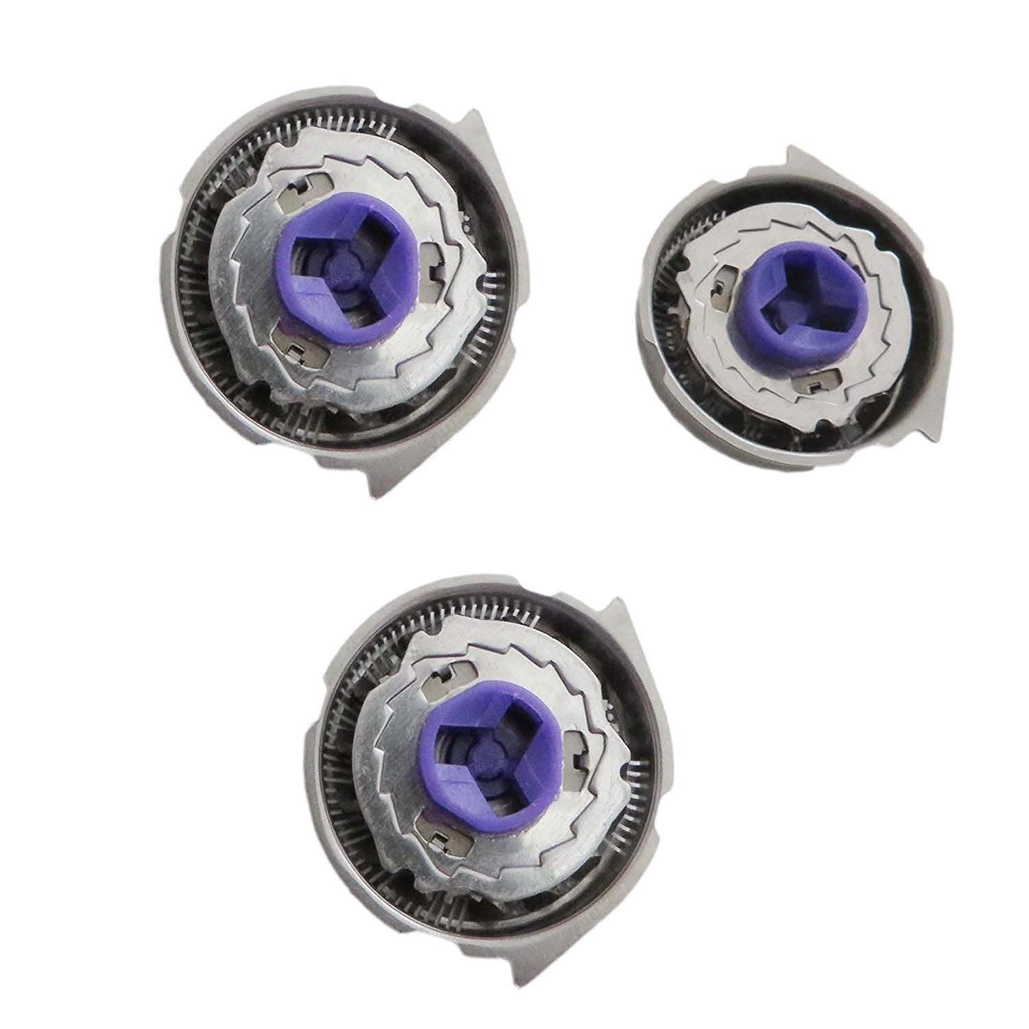 3-Piece: HQ8 Dual Precision Replacement Heads for Philips Norelco Shavers