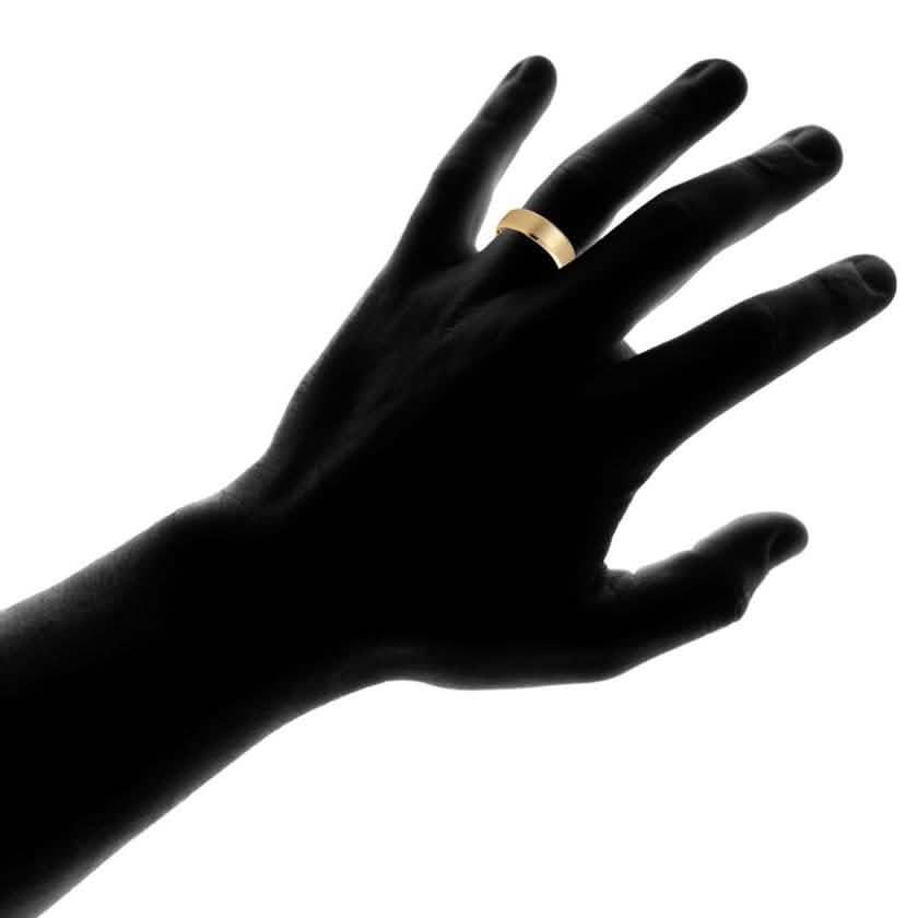 Ensemble de 3 bagues : Anneau de mariage en acier inoxydable pour homme - Tailles assorties
