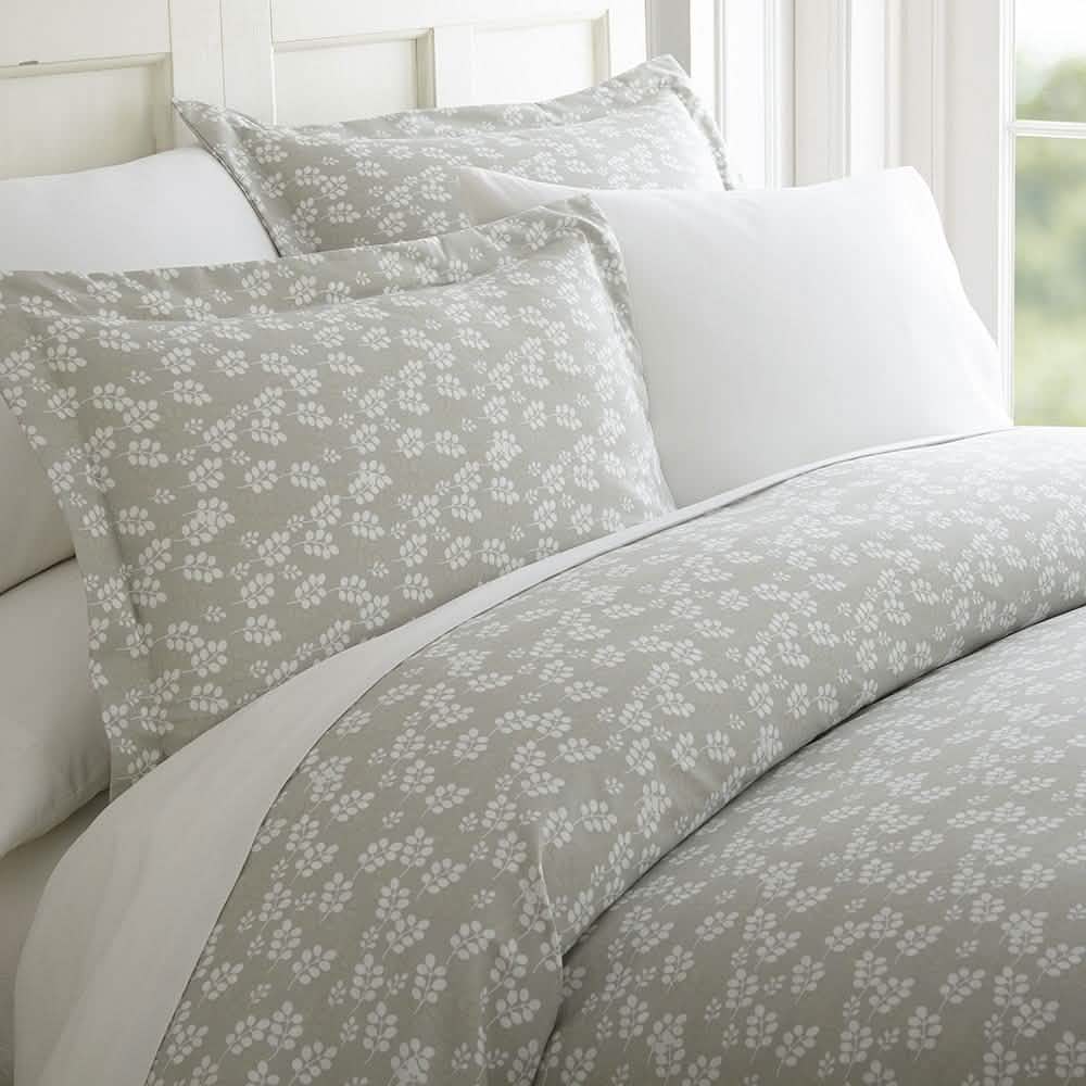 3-Piece Set: Wheatfield Patterned Duvet Cover Set
