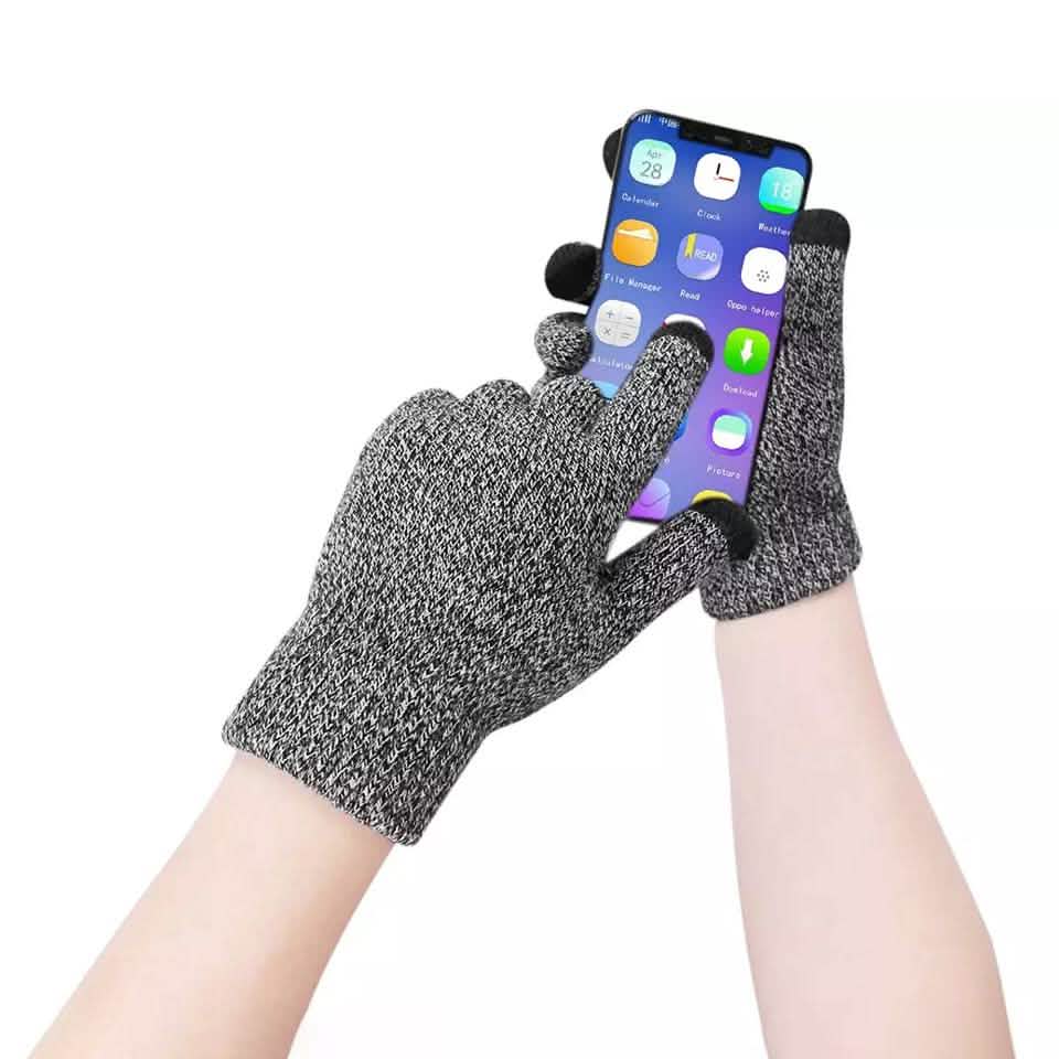 Ensemble 3 pièces : bonnet, écharpe et gants d'hiver pour homme