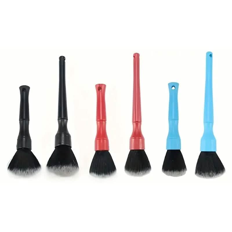 Ensemble de 3 brosses de detailing automobile