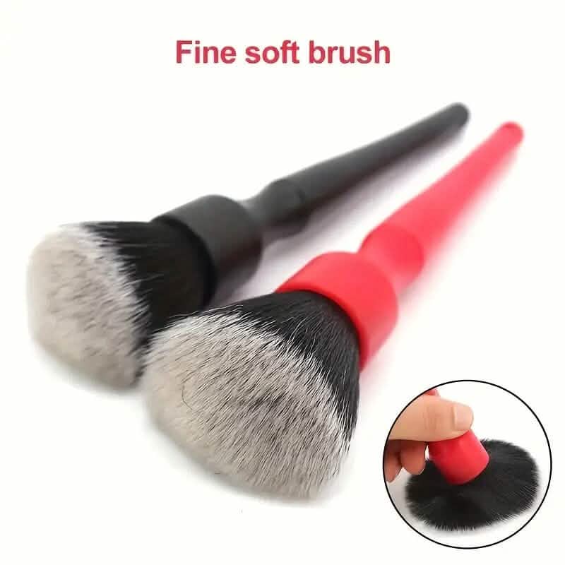 Ensemble de 3 brosses de detailing automobile