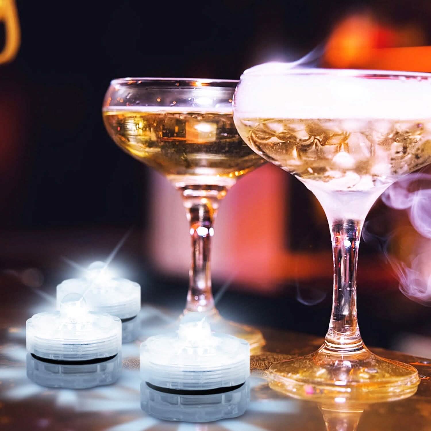 3-Pieces: Submersible LED Tea Lights Waterproof Candle Lights