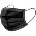 Lot de masques faciaux chirurgicaux sanitaires jetables non médicaux 3 épaisseurs avec boucles auriculaires
