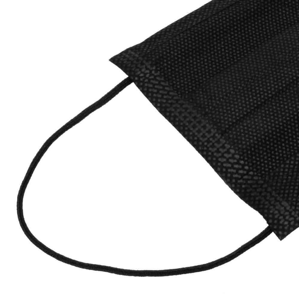 Lot de masques faciaux chirurgicaux sanitaires jetables non médicaux 3 épaisseurs avec boucles auriculaires
