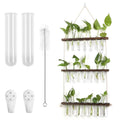 3-Tier Wall Hanging Glass Tube Planter