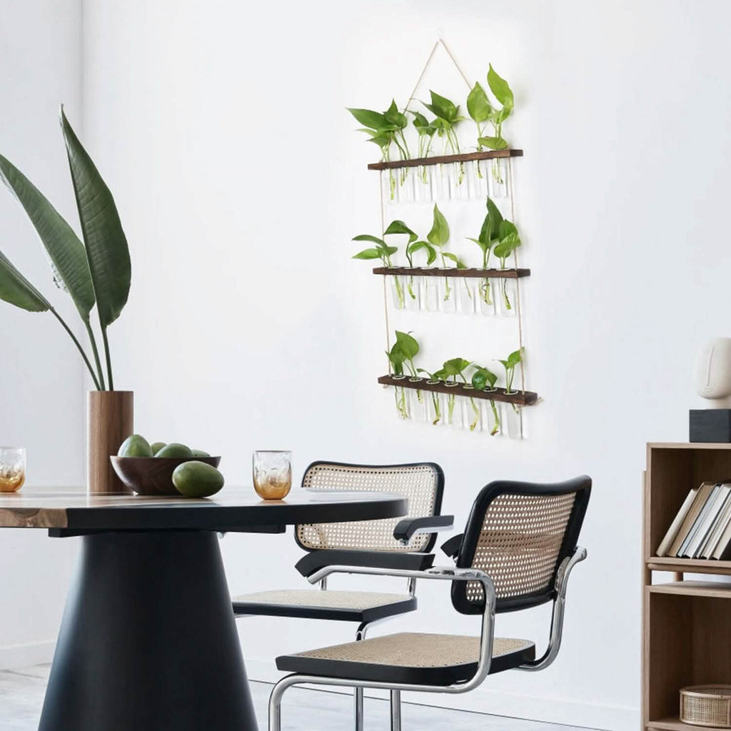 3-Tier Wall Hanging Glass Tube Planter