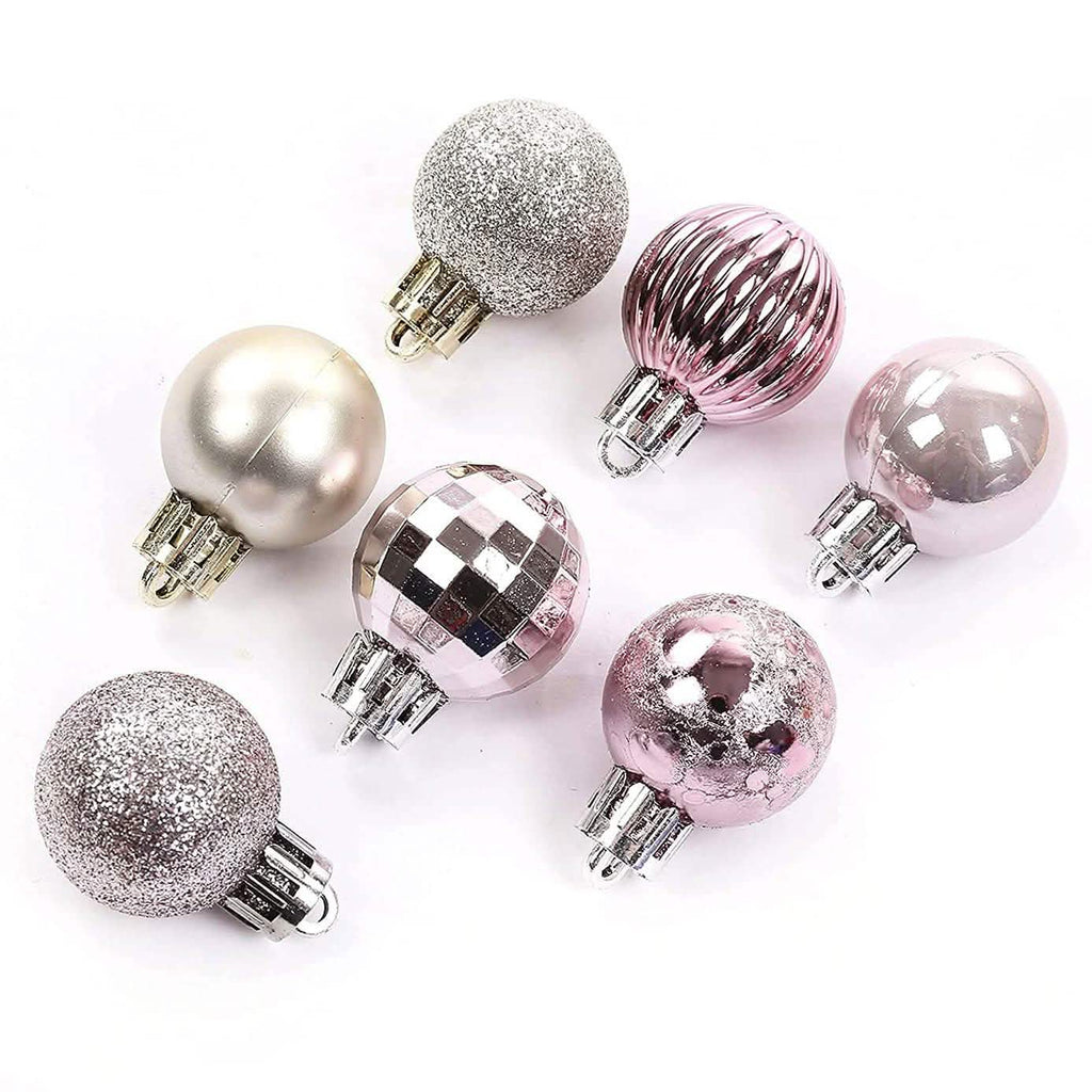 Lot de 30: Boules de Noël pour sapin de Noël