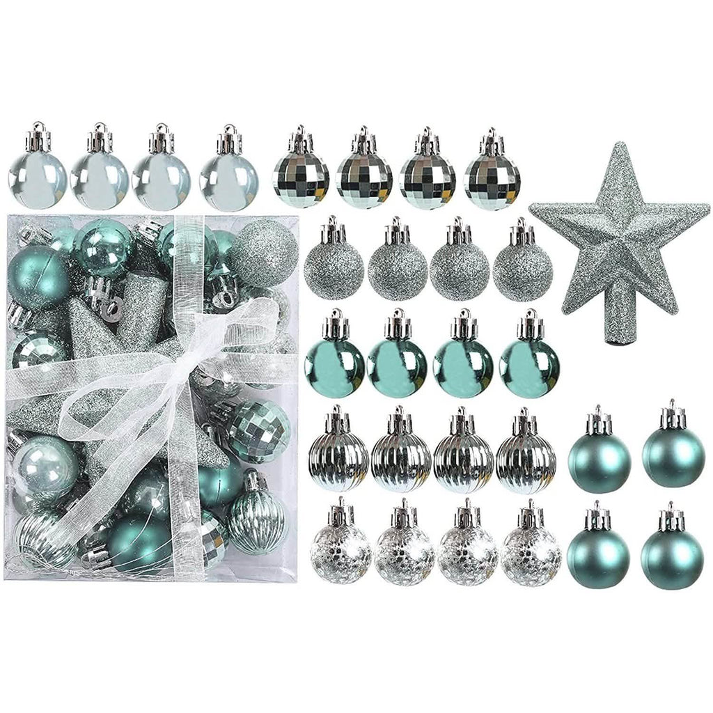 Lot de 30: Boules de Noël pour sapin de Noël