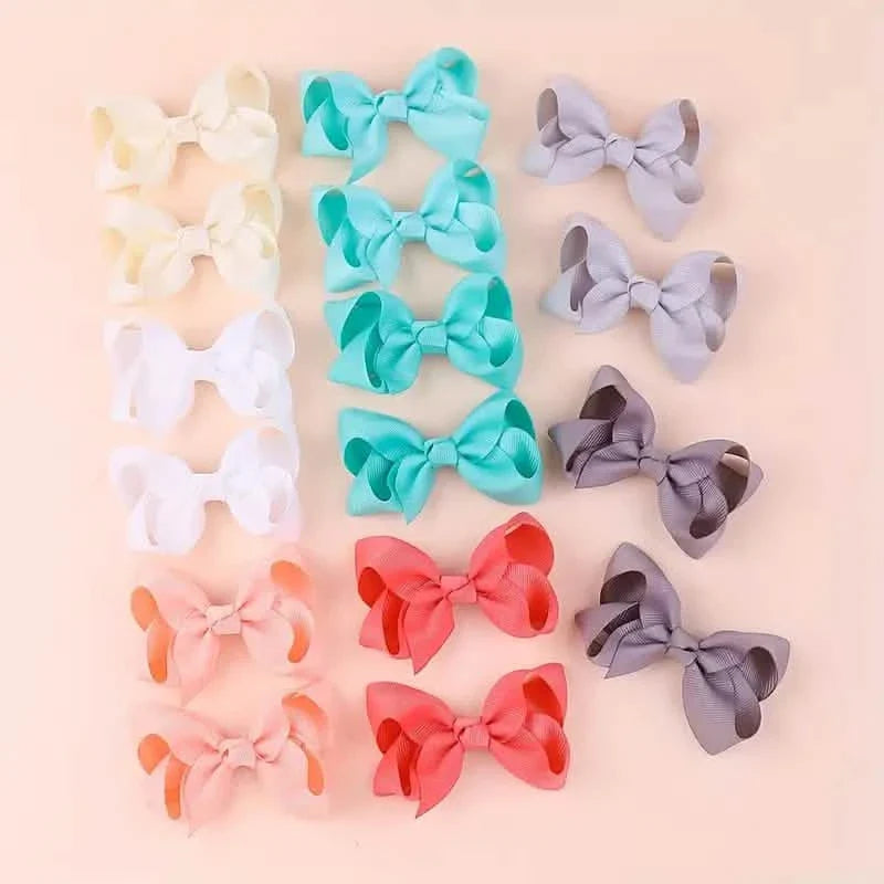 30 pièces : Pince à Cheveux Nœud Papillon