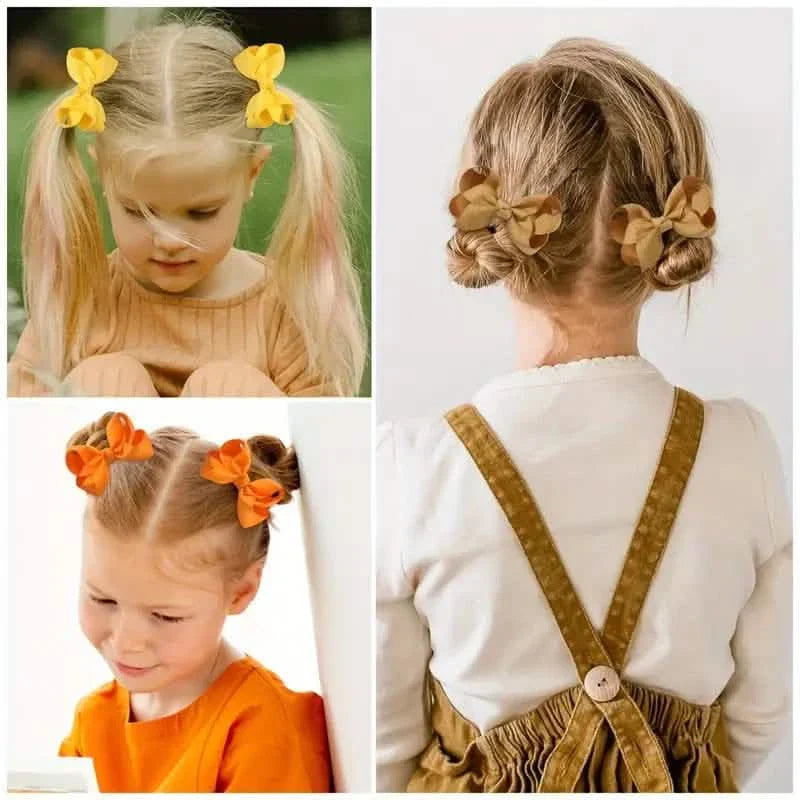 30 pièces : Pince à Cheveux Nœud Papillon