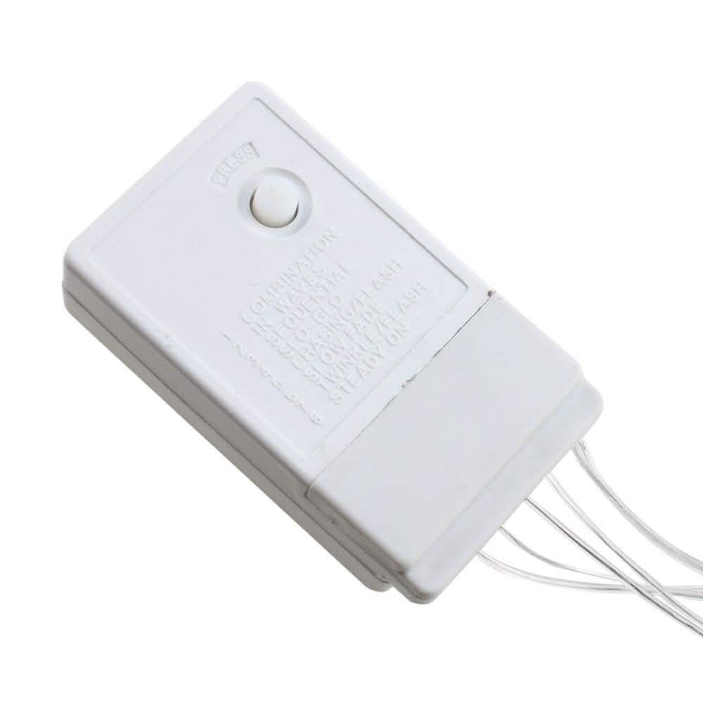 300個LEDブルーフェアリーカーテンライト コントローラー付き