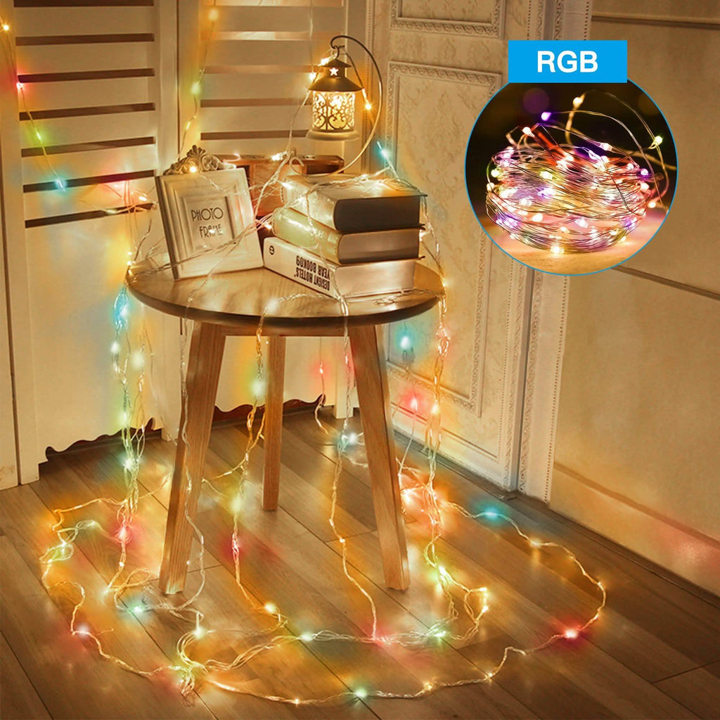 300LED USB RGB Color Waterproof String Lights with Remote Control