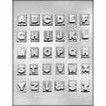 Square Alphabet Mint Chocolate Mold