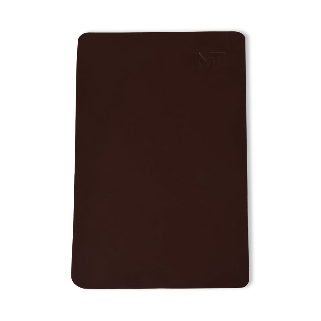 Tapis de bureau et de souris en cuir Espresso Elegance