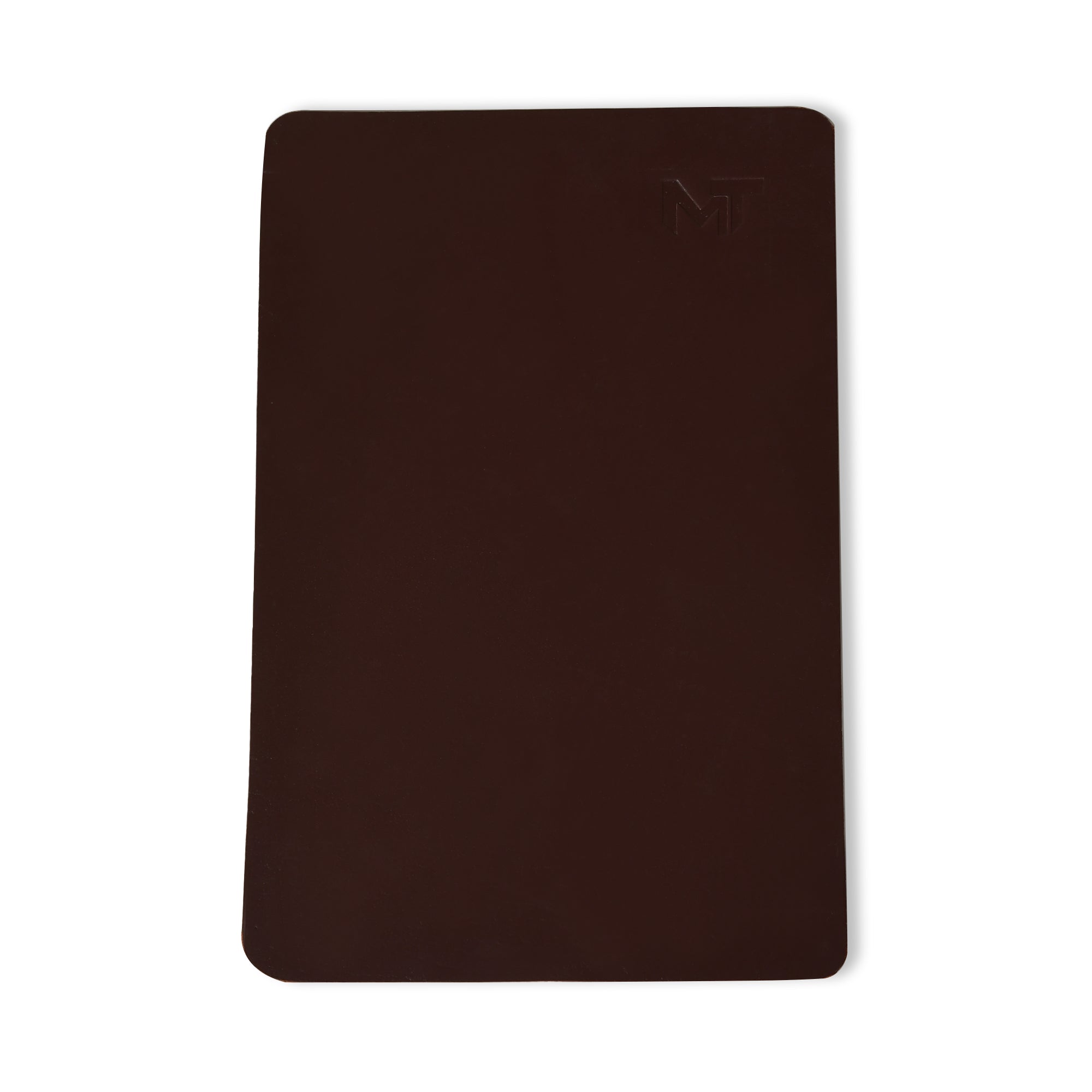 Tapis de bureau et de souris en cuir Espresso Elegance