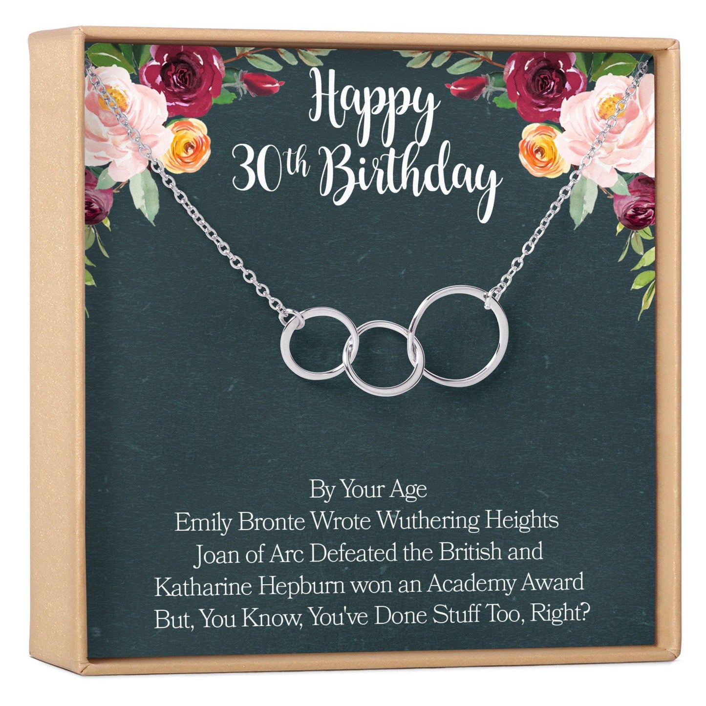 30th Birthday Necklace