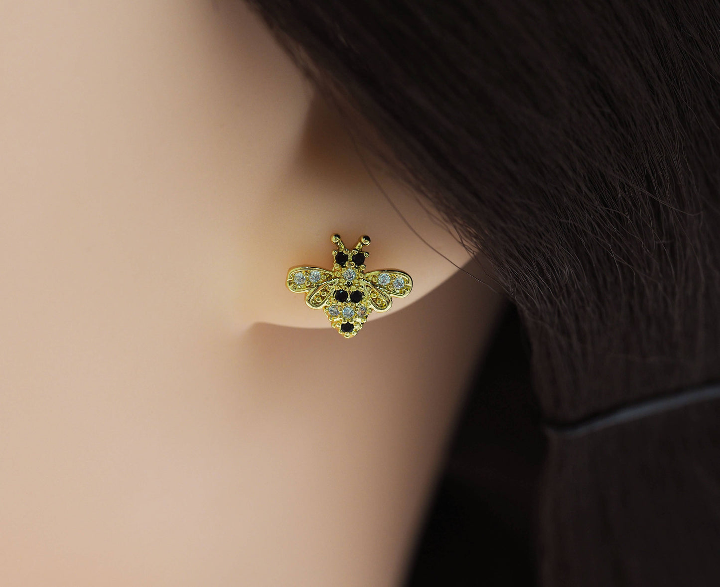 Bee Stud Earring, sku#LD179