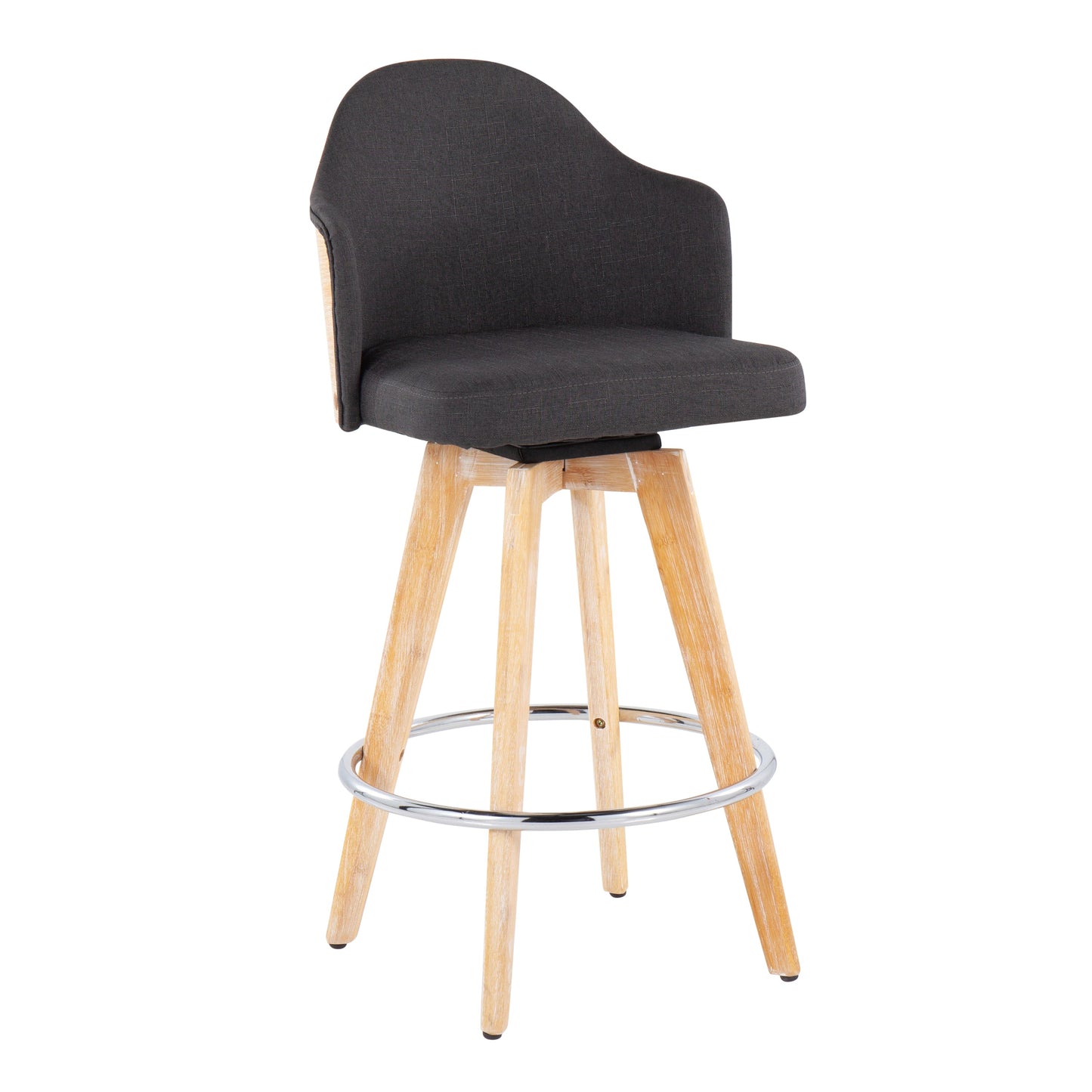 Contemporary Fixed-Height Counter Stool
