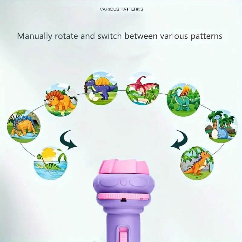 32 Patterns Flashlight Projector Cognitive Toy