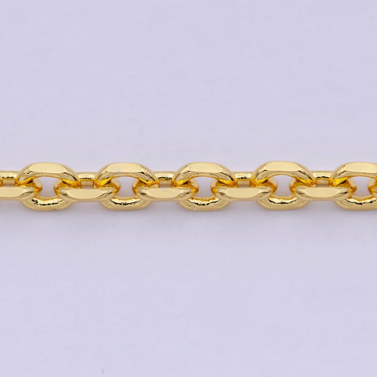 3.26 mm Cable Chain | Gold Filled Cable Necklace | Unisex Men Woman Necklace 17.7 inch | WA-796 Clearance Pricing