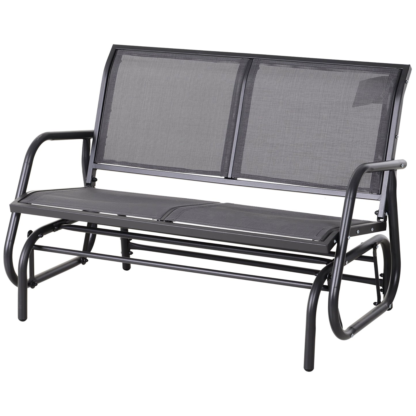 Outsunny 2-Person Outdoor Glider Bench