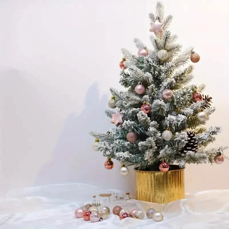 33個セット：クリスマスグリッタースター ツリートッパー