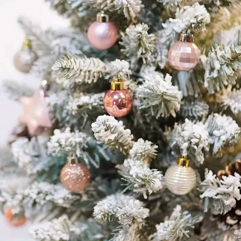 33個セット：クリスマスグリッタースター ツリートッパー
