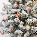 33個セット：クリスマスグリッタースター ツリートッパー