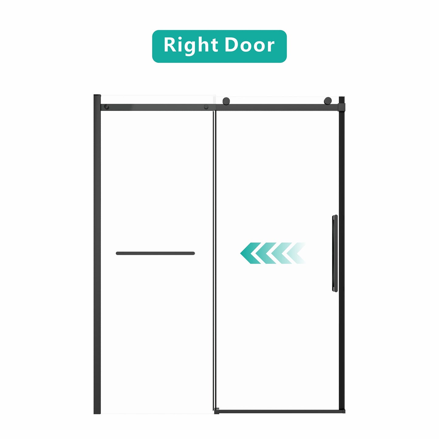 S-RM6076TB Sliding Shower Door