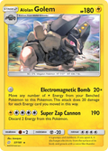 Golem d'Alola (37/181) [Soleil et Lune : Duo de Choc]