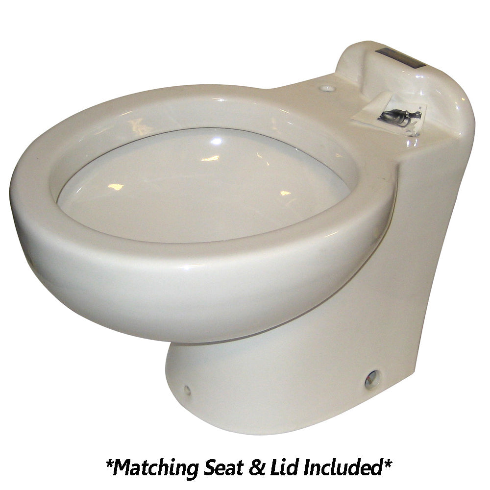 Raritan Marine Elegance - Type domestique - Blanc - Électrovanne eau douce - Interrupteur à bouton-poussoir renforcé - 12 V [220HF01202]