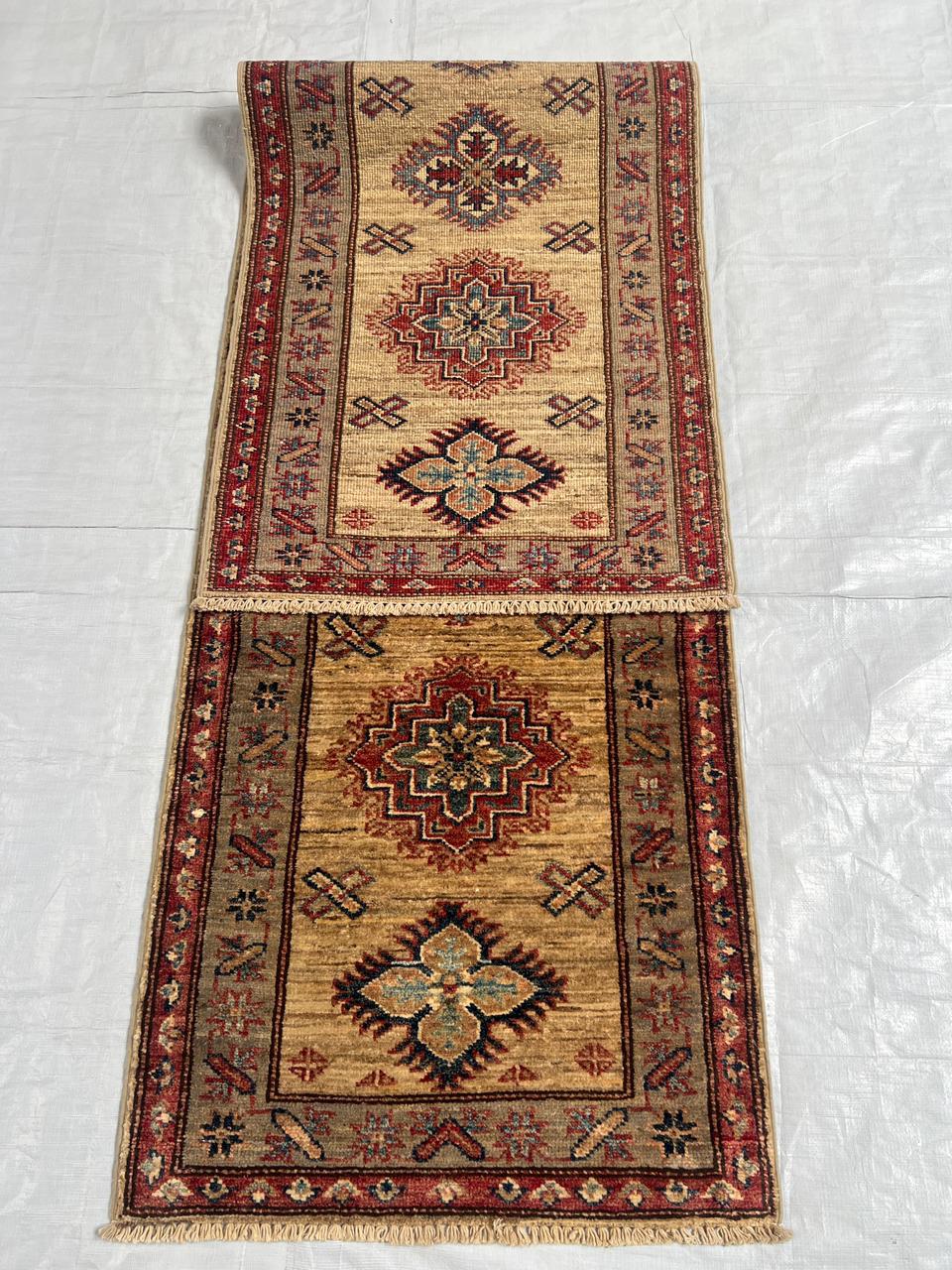 Hand-Knotted Sultanabad 100% Wool Rug Runner, 2' 1" x 7' 7"
