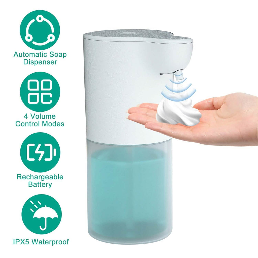 350ml Automatic Foam Soap Dispenser Rechargeable Touchless