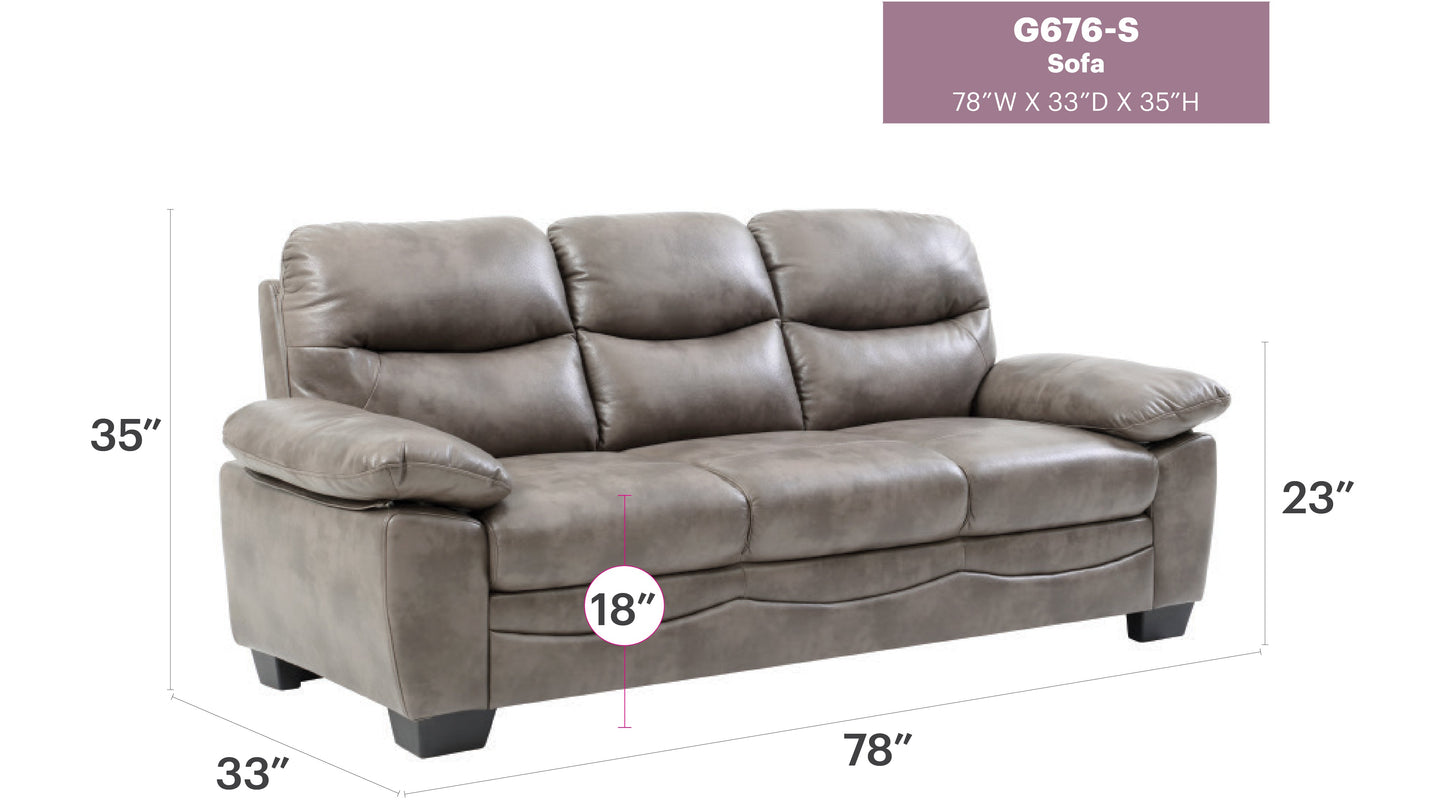 Glory Furniture Marta G676-S Sofa